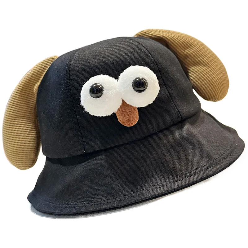 2024 New Cartoon Cute Dog Bucket Hats With Summer Foldable Lightweight Sun Hat Fishing Caps For Women Men Teens Adult