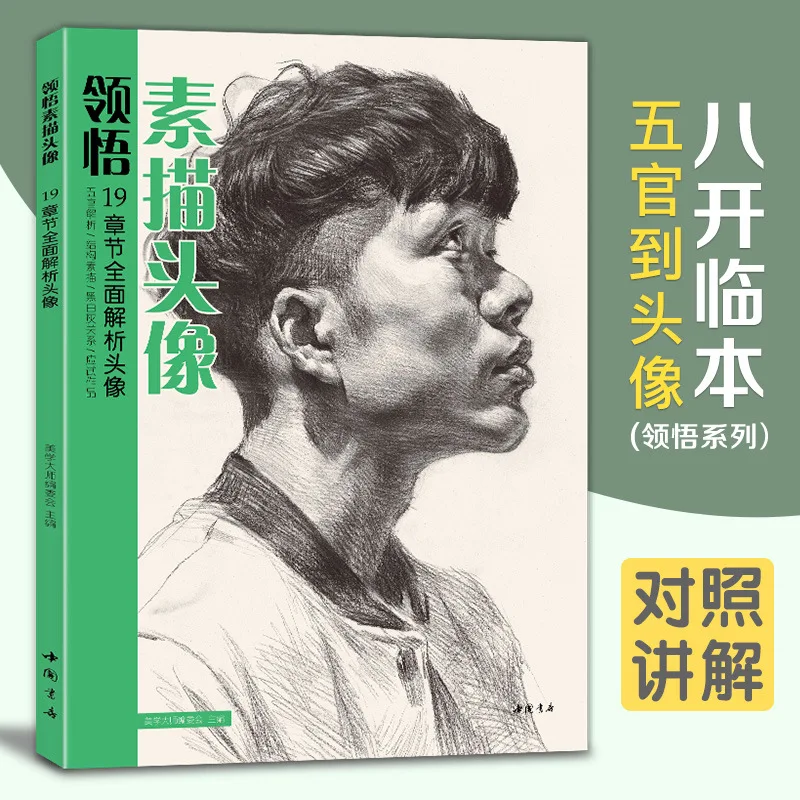 Master of Aesthetics, Understanding Sketch Head Books Big Octopus Copy Template, Figure Painting Structure Feature Analysis