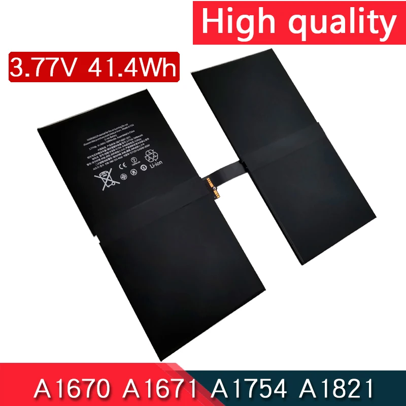 Новый A1670 A1671 A1754 3,77 V 41.4Wh Аккумулятор для планшета