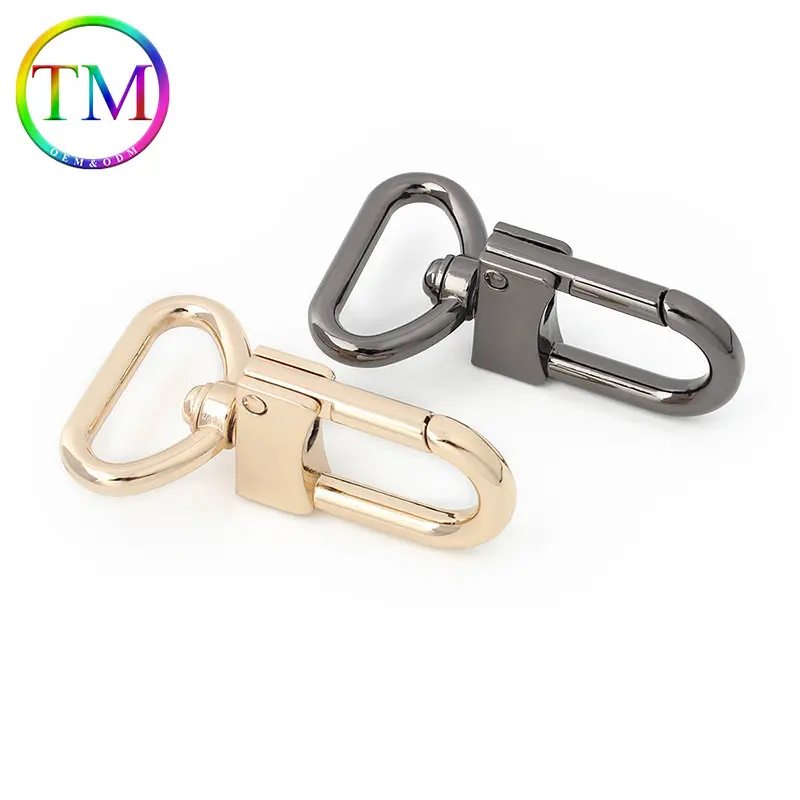 10-50 Stuks 5 Kleuren Metalen Tas Riem Gespen Swive Hond Keten Karabijn Connector Diy Lederen Tas deel Accessoires