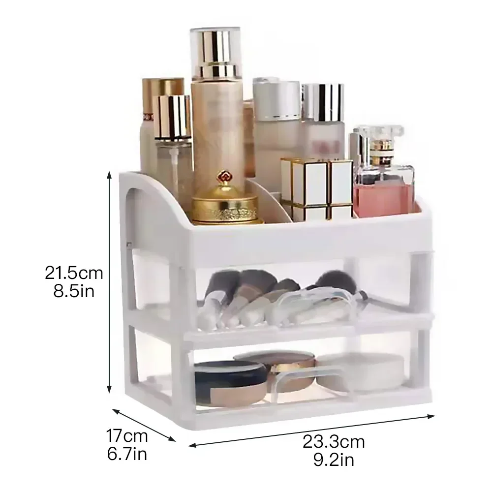 Make Up Case Jewelry Container Box Makeup Organizer Drawers Plastic Cosmetic Storage Box Makeup Brush Holder Organizers