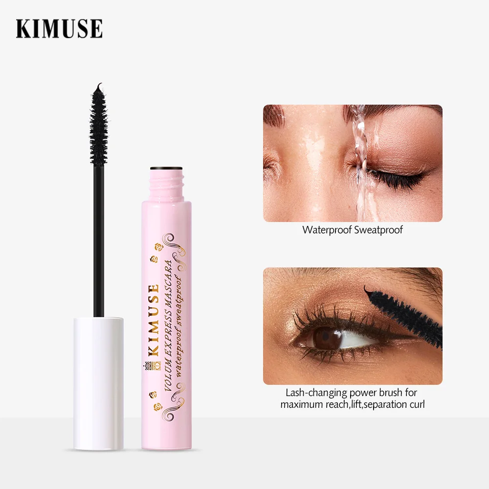 Spesso migliora l'arricciatura e il sollevamento Mascara resistente all'acqua a lunga durata per il trucco naturale a lunga durata per tutti gli usi bellezza Must-have