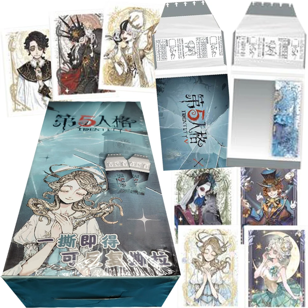 Cartes de collecte de photos déchirables d'identité V pour joueur, jeu d'arène de combat asymétrique, cartes de rôle de loisirs périphériques, jouet de Table, cadeaux