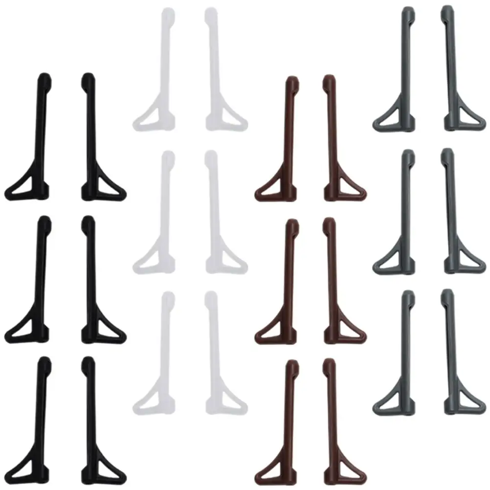 12 шт. очки противоскользящие силиконовые амбушюры с рукавами, солнцезащитные очки, очки для чтения, защитные принадлежности