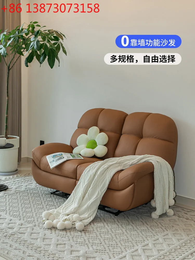 

Wall Multifunctional Sofa Cabin Small Apartment Living Room Electric Lazy Double Massage Chair First Class Cat Scratch Sofa
