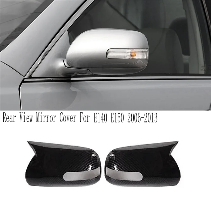

Carbon Fiber Pattern Side Wing Mirror Cover For Toyota Corolla E140 E150 2006-2013-T61C