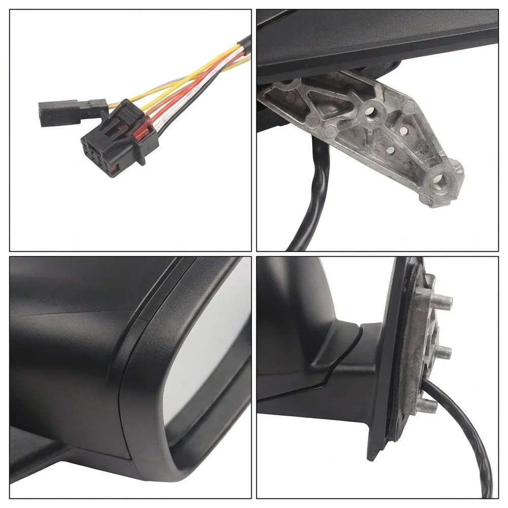 For Golf 7 Left Side Mirror Assembly with Heated Element Power Adjustment and Turn Signal Lamp 2015-2021 For FACELIFT LHD