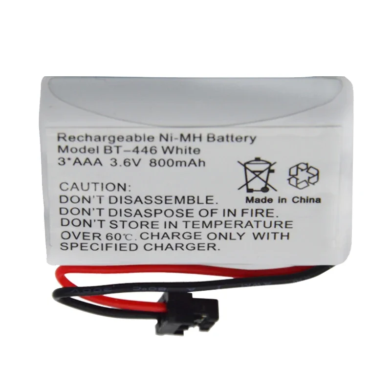 3*AAA 3.6V 800mAh Ni-MH Battery For BT-446 BT-1005 BP-446 BBTY0457001 BBTY0458001 Replacement Cordless Battery
