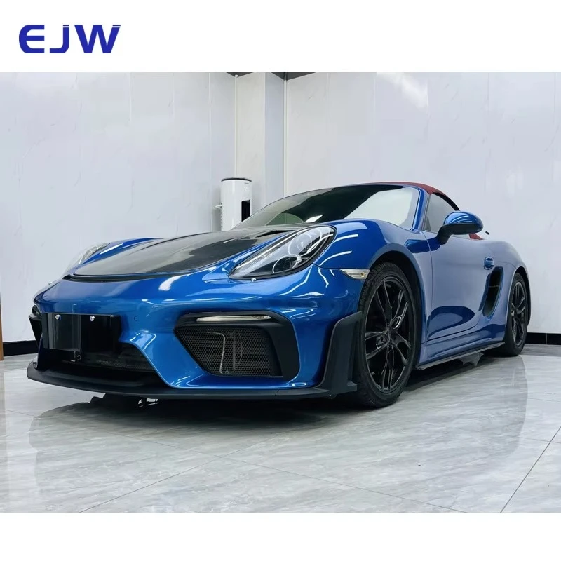 

For Porsche Boxster 981 Upgrade 718Spyder Front Bumper Assembly, For Porsche Old And New Front Bumper