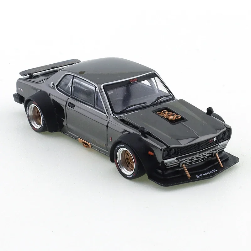 Xcartoys 1/64 SKYLINEGT-RV8DRIFT Gegalvaniseerde Zwarte Auto Legering Motorvoertuig Diecast Metalen Model Kinderen Kerstmis Cadeau Speelgoed Voor Jongens