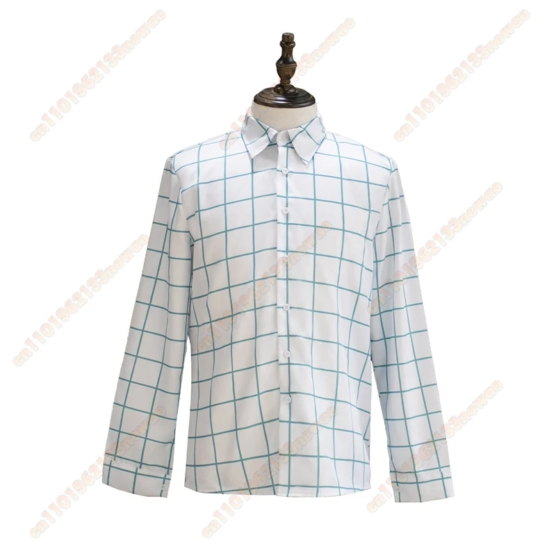 Baru Anime Kpop Pemburu Setan Jinu Saja Anak Laki-laki Soda Pop Pertunjukan Panggung Kemeja Kotak-kotak Kostum Cosplay Blus Pakaian Tari Grup Anak Laki-laki