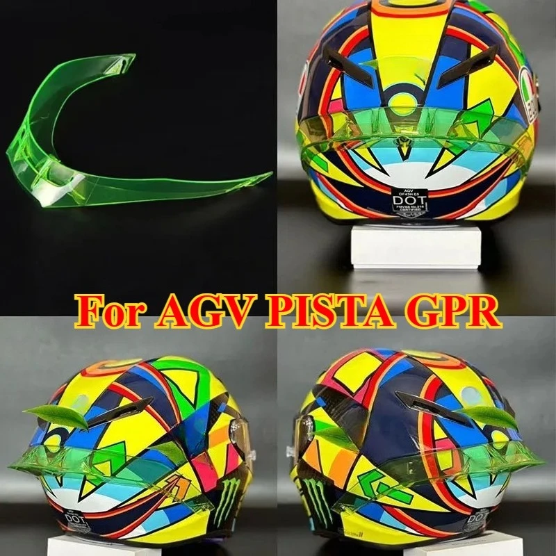 Helmet Accessories for AGV PISTA GPR Large Tail Air Vane Combat Radar Track Spoiler Throttle Modified Tail