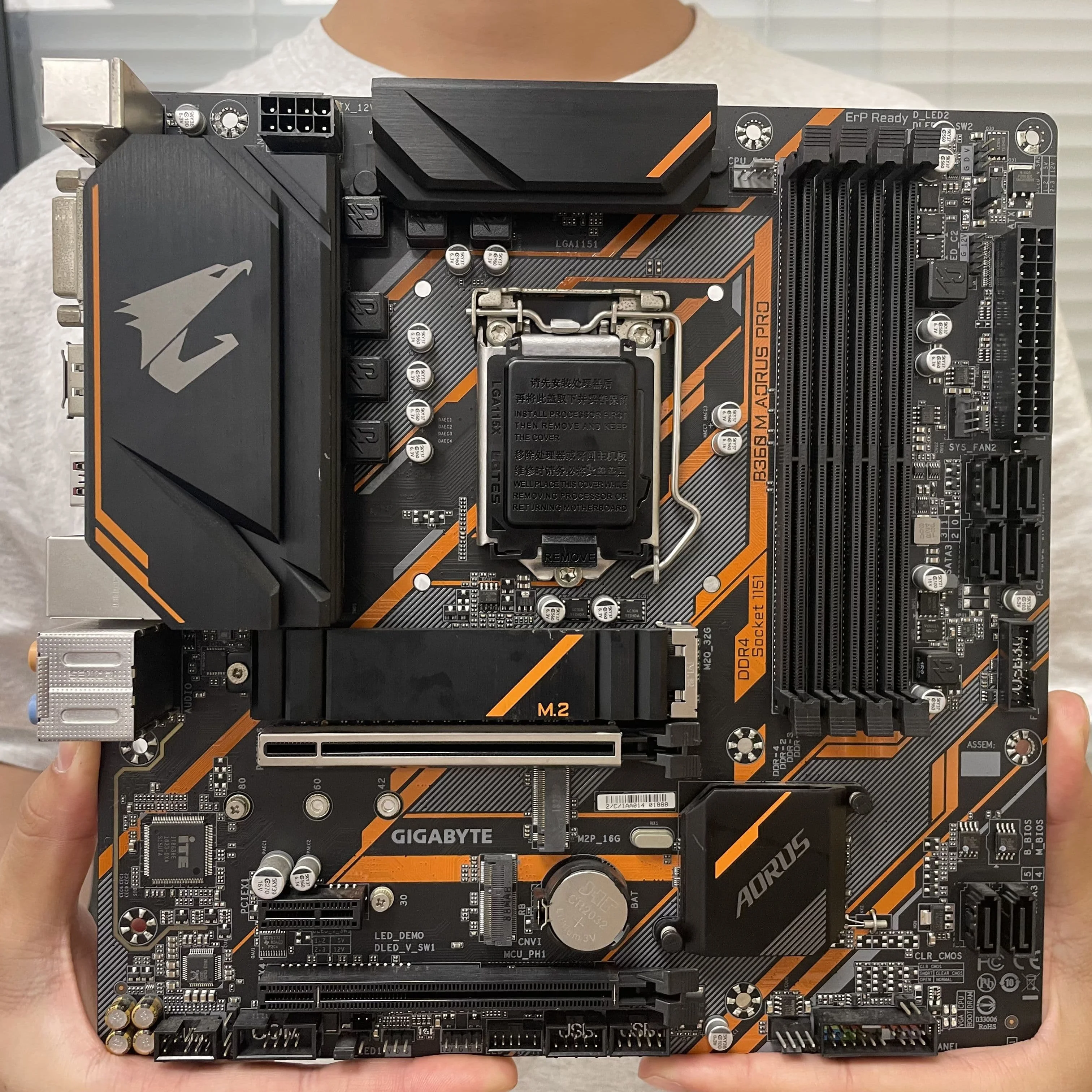 Original B360 AORUS ELITE MATX Motherboard For 8th/9th Generation CPU LGA 1151 Motherboard