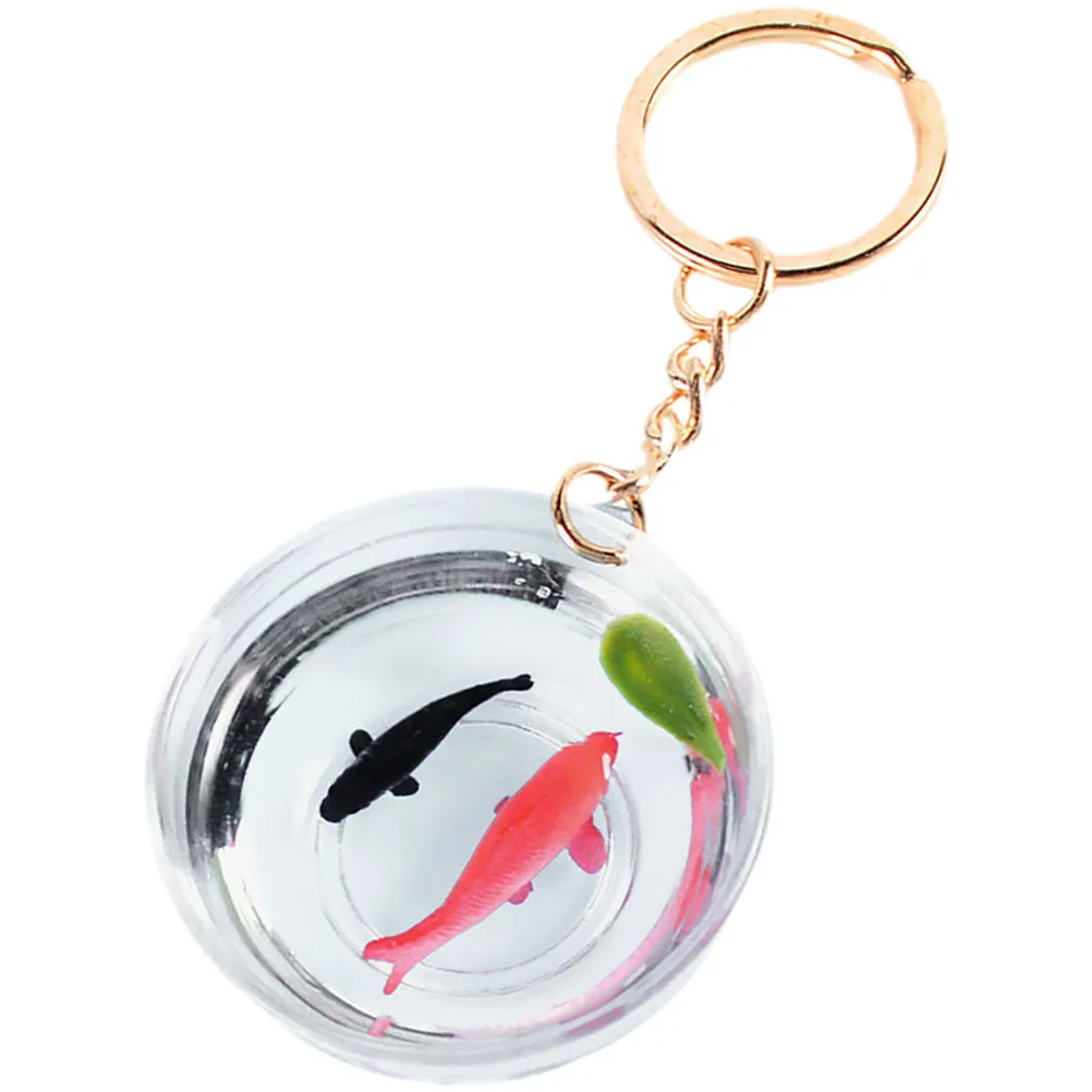 

1pc Keychain Decor Backpack Keychain Backpack Goldfish Key Chain Ring Goldfish Gifts Handbag Bag Decor Key Ring Accessory Gift
