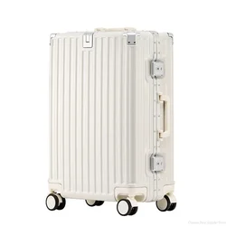 Valise à Roulettes Durable pour Homme et Femme, Bagage à Roulettes, Optique de Bain, Boîte à Mot de Passe, Voyage, Embarquement, Roue Insonorisée, 20 