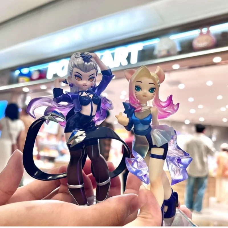 In Stock K/Da All Out League Of Legends Series Blind Box Ali Kasha Handmade Desktop Exquisite Ornament Product Original Gift