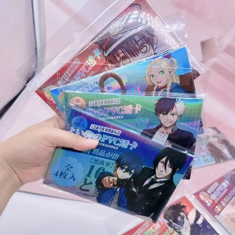 Animation peripherals PVC card set Black Butler Family teachers REBORN! One Piece Naruto Bungou Stray Dogs Seraph of the End