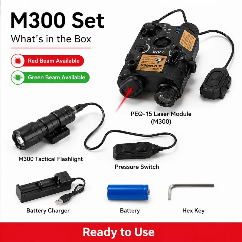 M300A M600C Matching Alloy Light Module Dual‑Mode Tail‑Control Beam Accessory