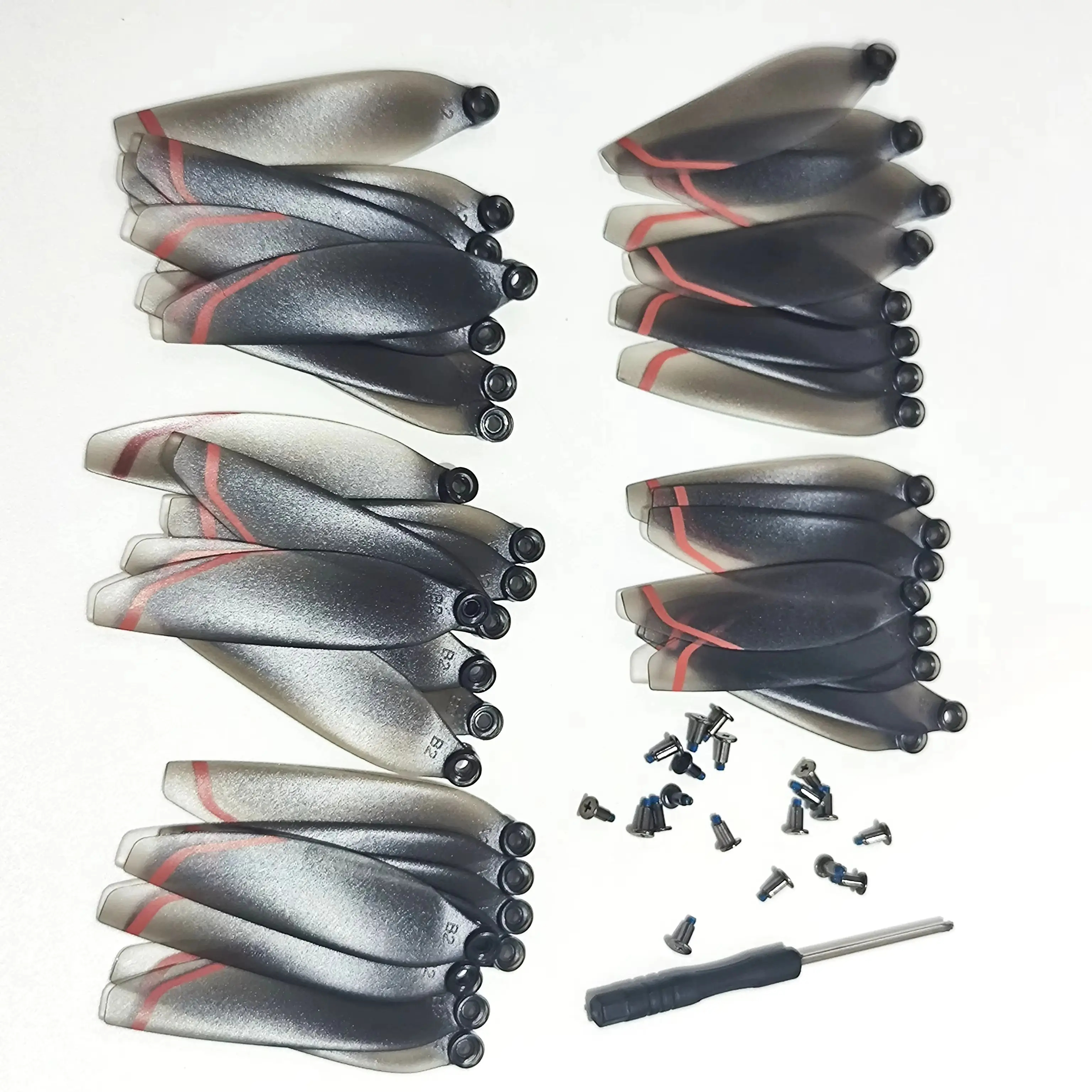 A22 Blade Propeller 40PCS for A22 Pro Max Brushless RC Quadcopter A22PROMAX GPS Foldable Drone Original Maple Leaf Wings Fna Kit