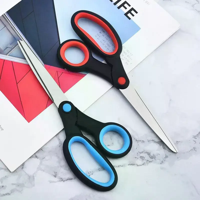 1Pcs Left Handed Dressmaking Shears 21.3cm Professional Heavy Duty Fabric Scissors For Leather Sewing Embroidery