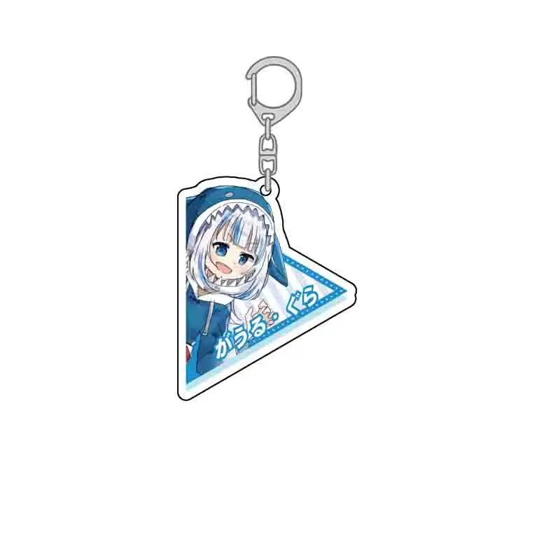 HOLOLIVE أنيمي Natsuiro Matsuri سلسلة مفاتيح مصنوعة من الأكريليك هدية فتاة قلادة مجوهرات لطيف الإبداعية المفاتيح موضة حلقة رئيسية حقيبة السحر #6