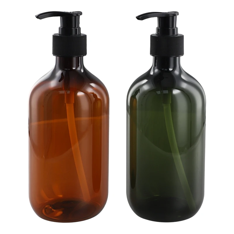 17Oz Soap Dispenser, Hand Dish Soap Dispenser for Kitchen Bathroom Countertop,Refillable Lotion Liquid Soap Pump Bottles