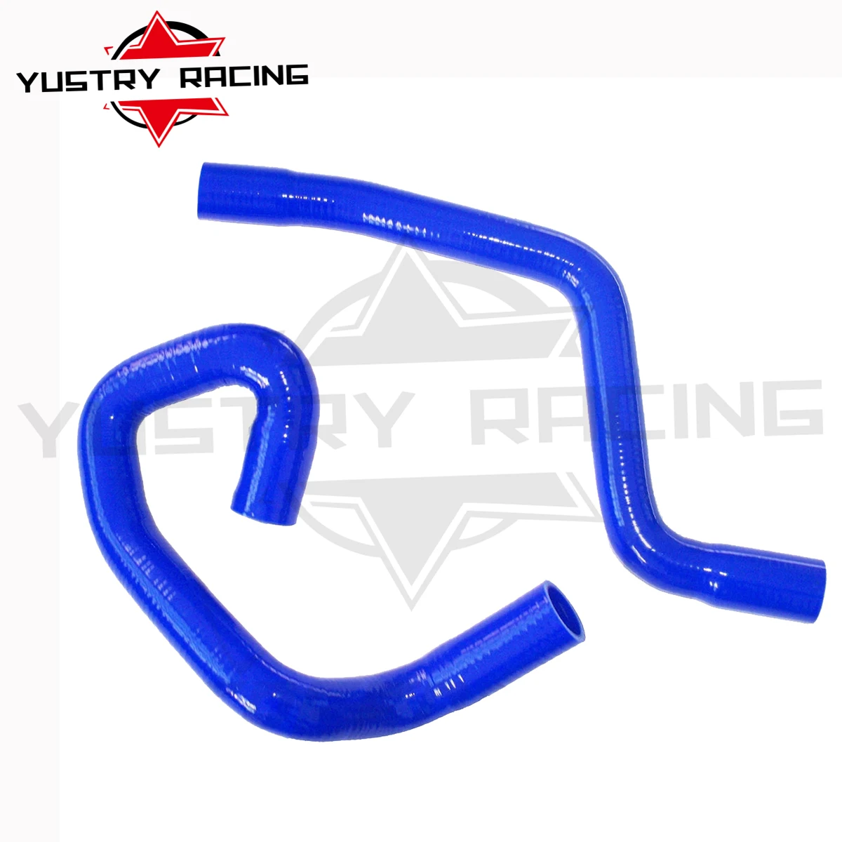 2PCS Silicone Radiator Hose Kit Pipe For Ford Focus Duratec MK2 1.8L 2.0L Mazda MZR 2001-2012