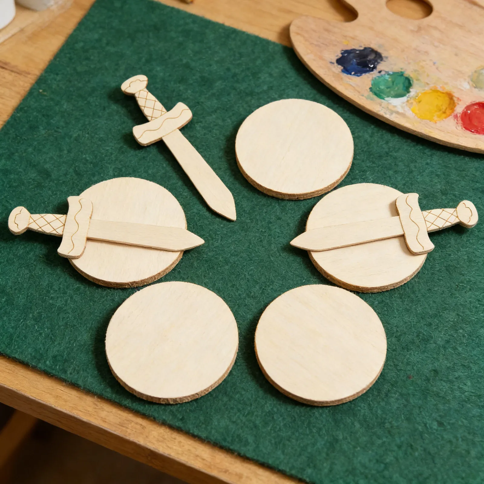 20 szt. Niedokończonych drewni – Art Craft For Kids recenzja i cena