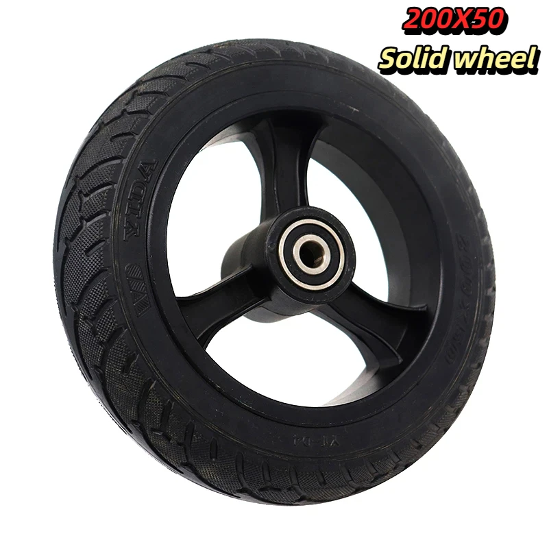 

8-inch 200x50 solid tire wheels suitable for electric scooter wheel accessories