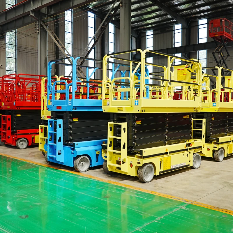 

Customized Scissor Lift Electric 10 M 12 M 320 Kg Self Propelled Scissor Lifting Working Platform