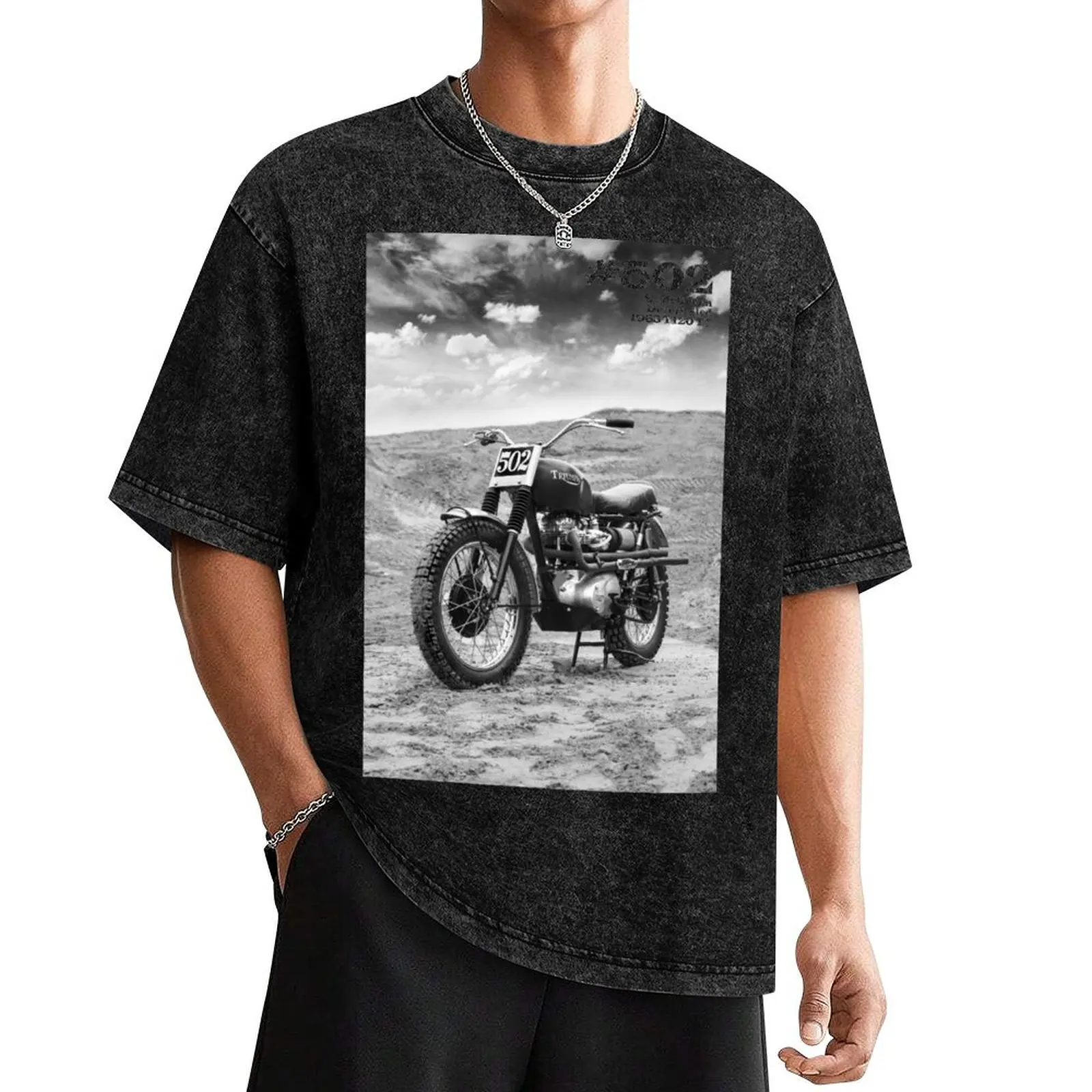 

Number 502 The Mcqueen Desert Sled T-Shirt blacks Clothing blue archive t shirts men