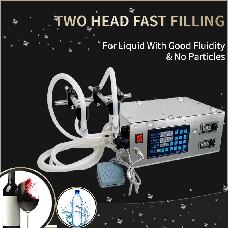 

Automatic Electric Control Perfume Water Juice beverage shampoo Digital bottle Liquid Filling Machine