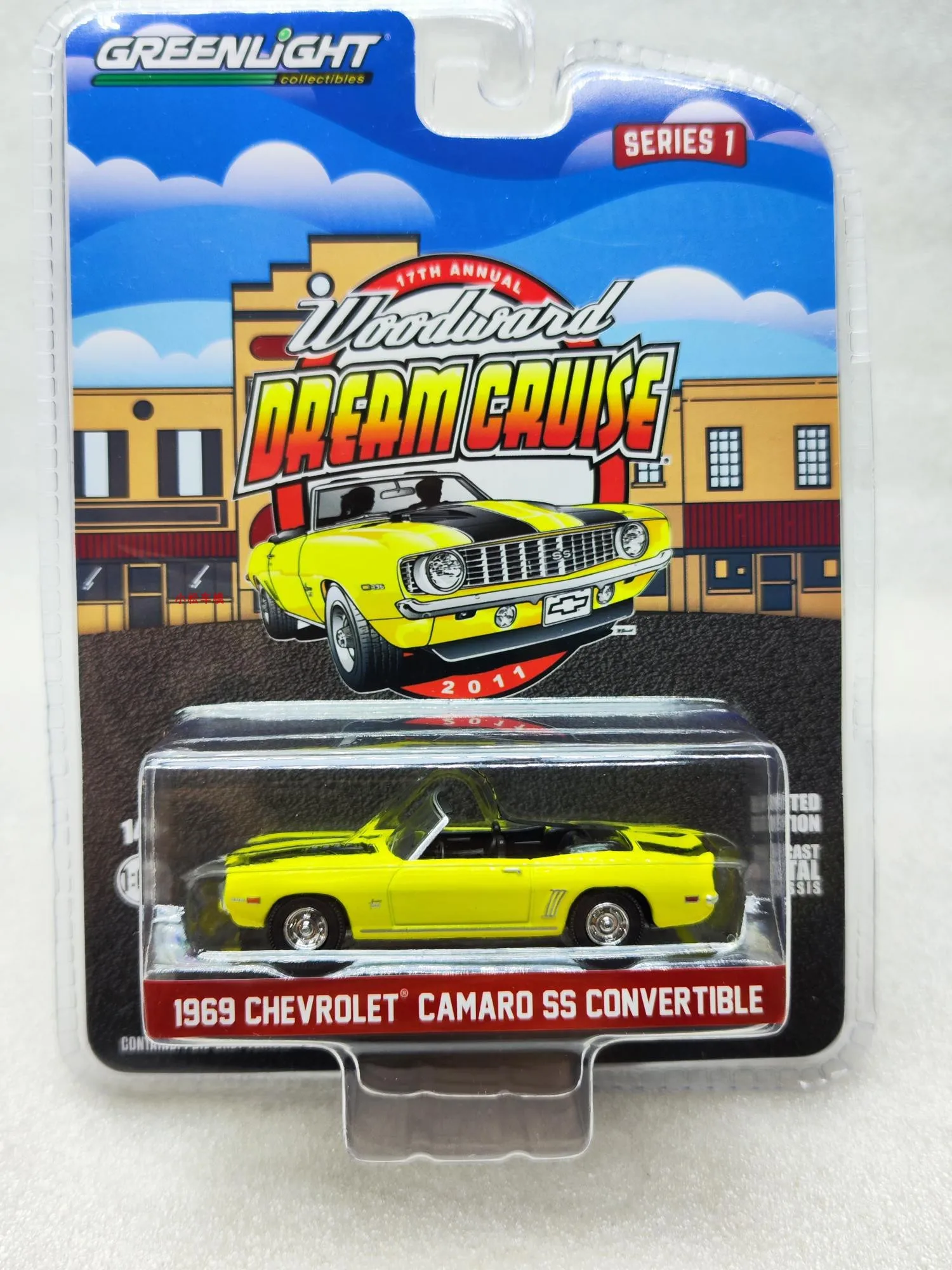 1: 64 1969 Chevrolet Camaro SS Convertible Collection of car models