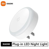 Xiaomi Mijia Smart Plug-in LED Night Light Sensor Touch Mode Night Light Sensitive Light Sensor Corridor Bedroom Touch Control