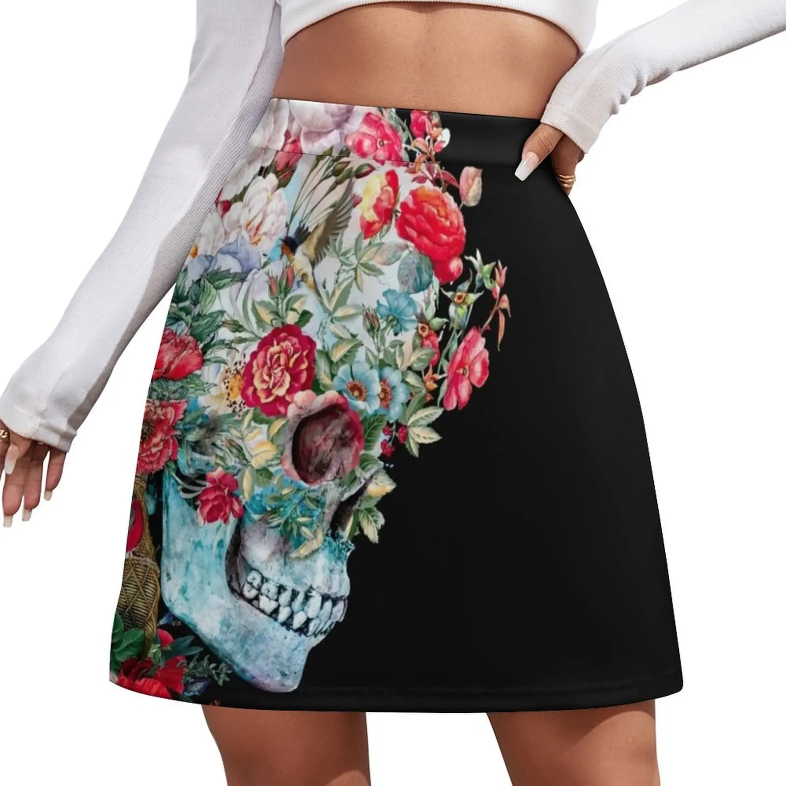 

Мини-юбка Momento Mori RPE в корейском стиле, женская одежда, наряд для ночного клуба, мини-юбка