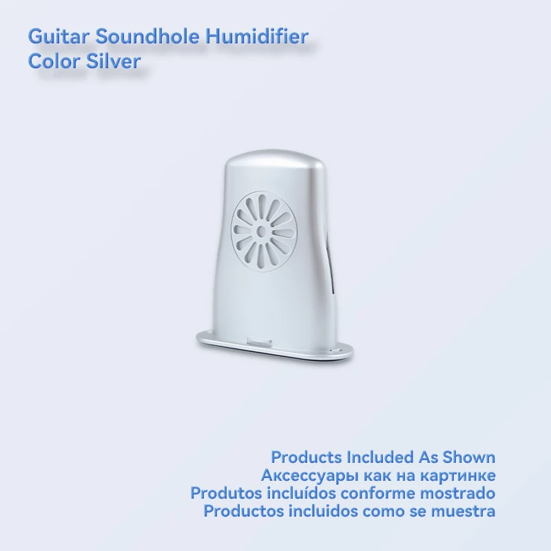 Gitarren-Luftbefeuchter, Schallloch-Luftbefeuchter für Akustikgitarre, Ukulele, universelle Rissprävention, geräuschloses Instrumentenpflegewerkzeug – Detail 11