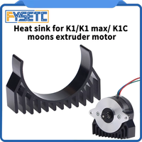 For Creality K1 K1max K1C 36 Motor Heat sink All Metal Fasting Heat dissipation 3D Printer Parts for K1/K1C/K1 MAX Extuder