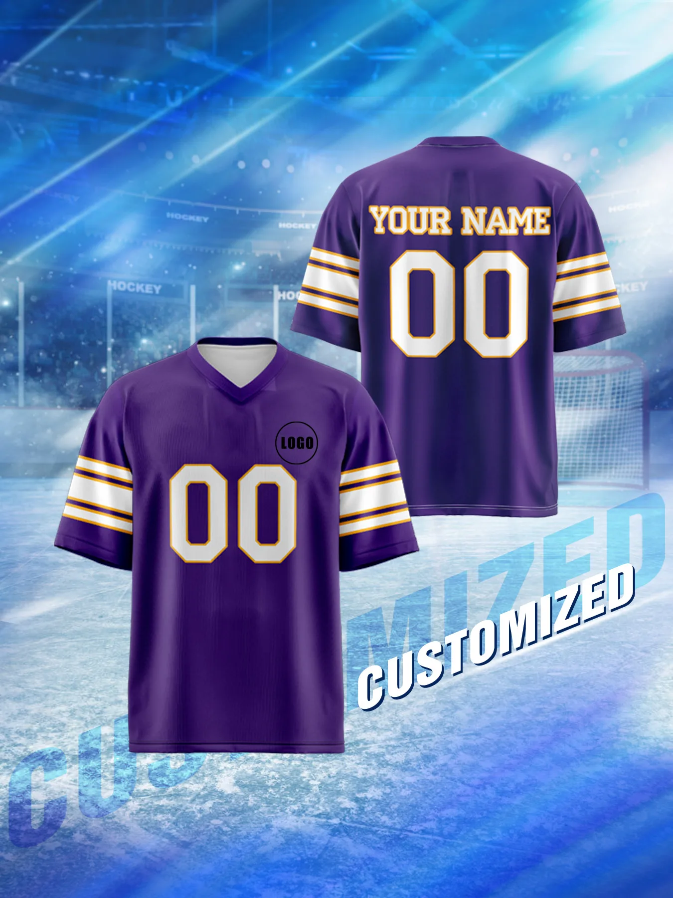 

Спортивная регбийная футболка унисекс 2026 с индивидуальным именем и номером, быстросохнущая, стильная, с сублимационной печатью