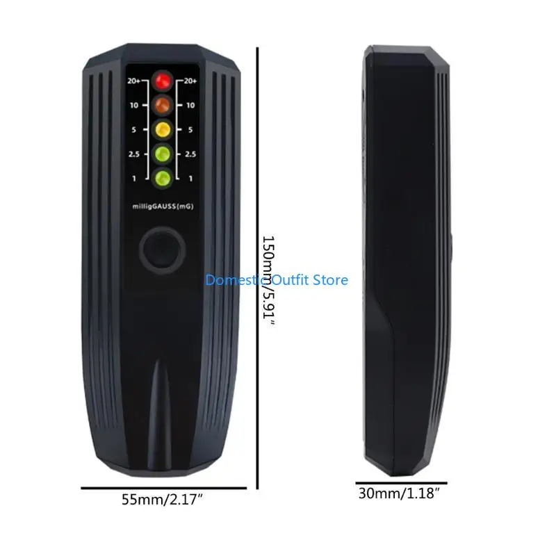 EMF Meter ABS Electromagnetic Field Detector Household Detection Gauss Meter GhostHunting Detector Portable 68TC