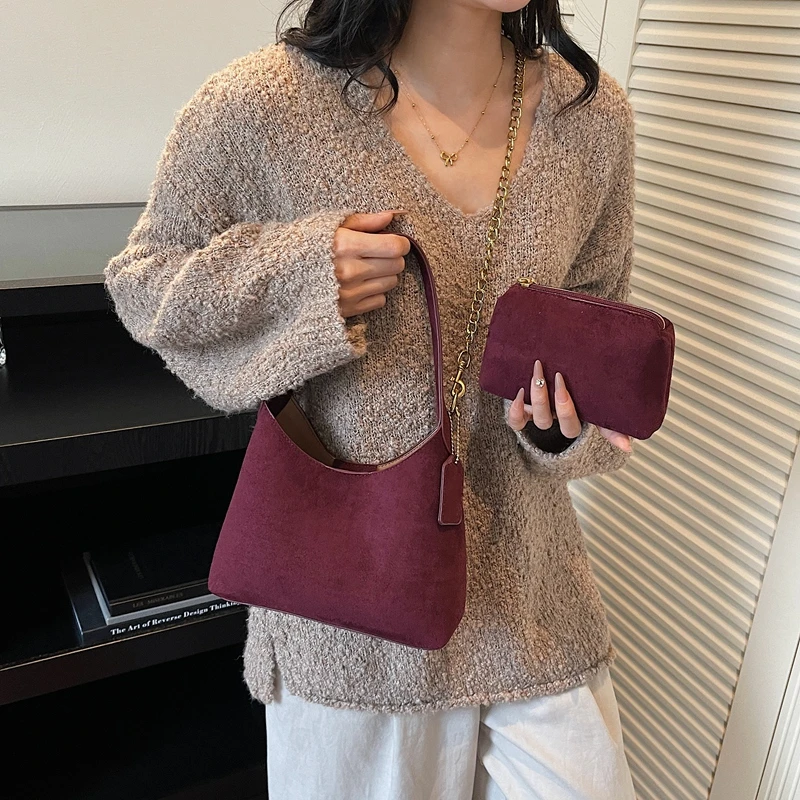 

High End Women's Leather Crossbody Bag Elegant Luxury Shoulder Handbag Classic Designer Tote For Modern Ladies