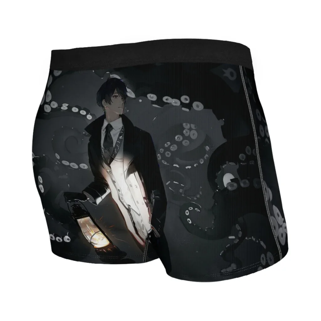 the Mysteries Octopus Underpants Homme Panties Male Underwear Ventilate Shorts Boxer Briefs