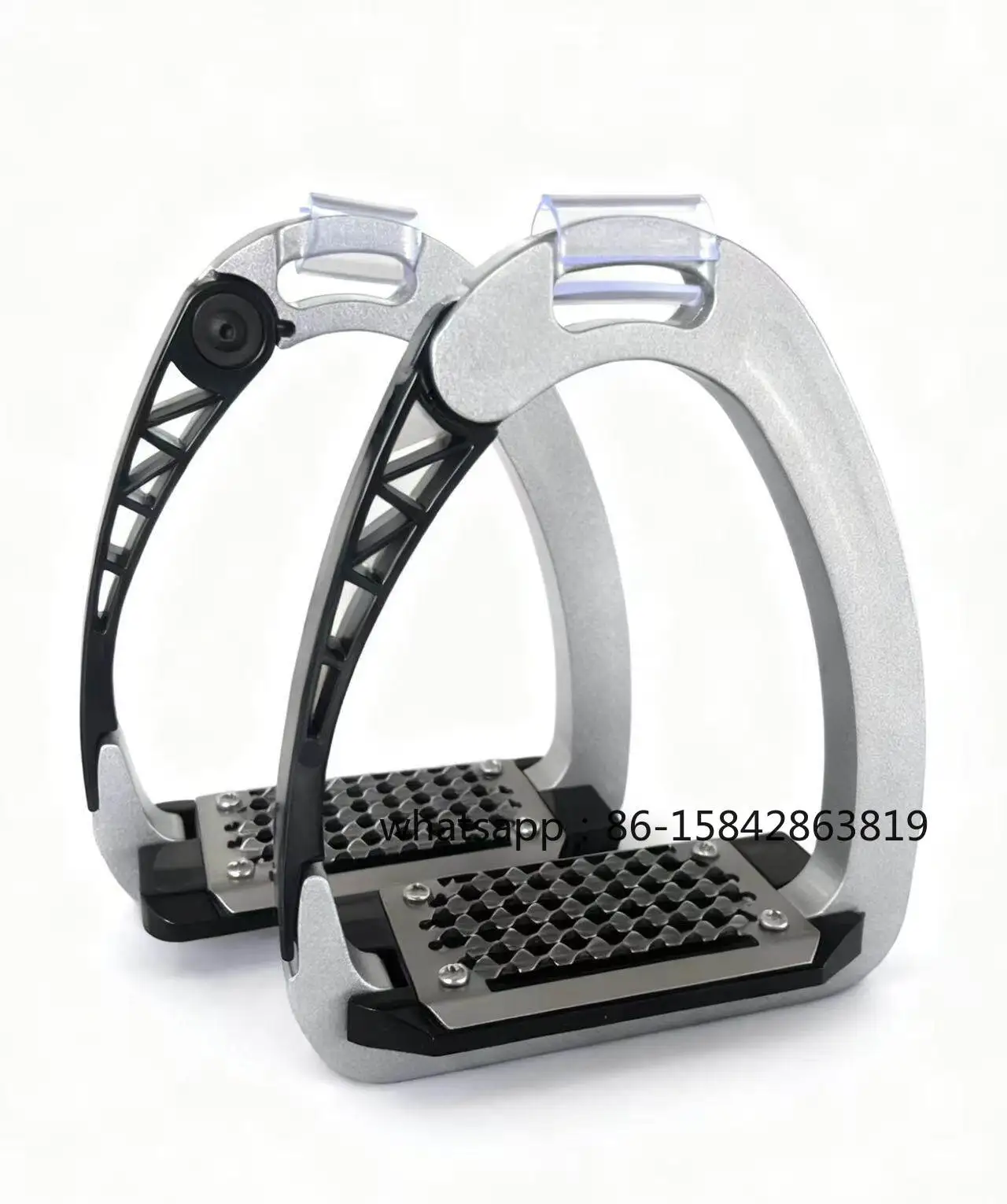 Safety Equestrian Stirrups For Show Jumping Obstacle Riding, Equestrian Tack Supplies