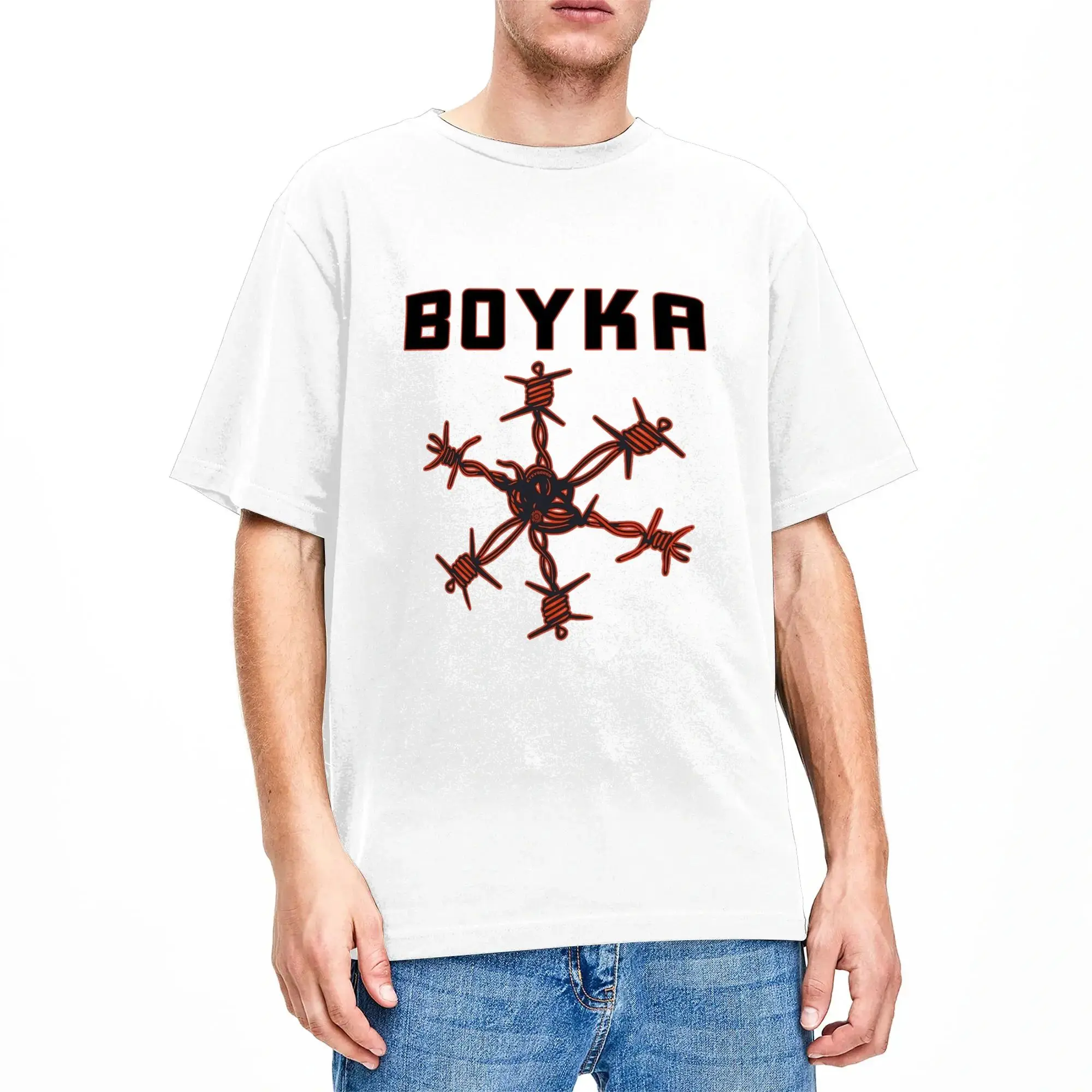 Undisputoyka mk2 Eye Voodoo Cotton T Shirt For Men Summer  Streetwear T Shirts Trending Tees Oversize Cheap Clothes
