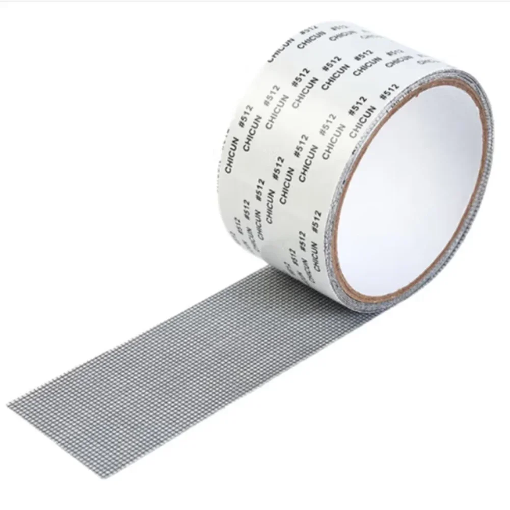 Mosquito Net Repair Tape Self Adhesive Window Screen Repair Patch Home Textile Net Anti-Insect Fly Mesh Broken Hole Repair Tape