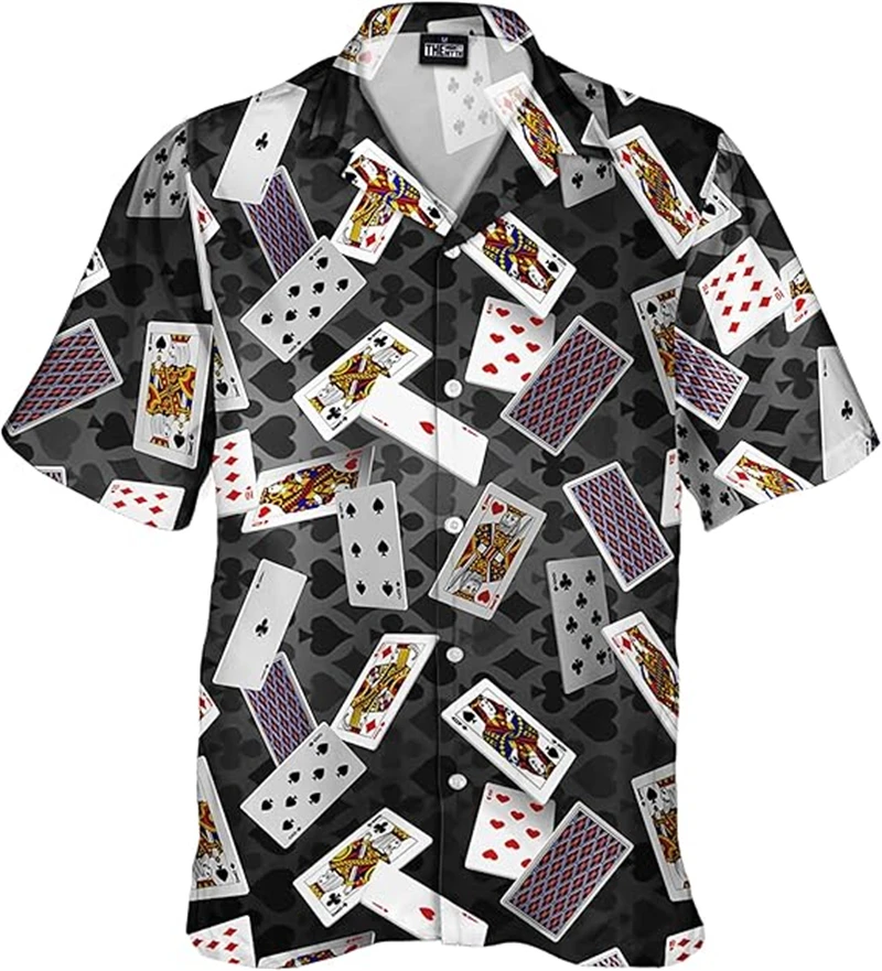 

3D Print Men's Sports Ball Hawaiian Shirt 2026 New Fashion Casual Short Sleeve Button Down Blouse Summer Daily Shirt For Unisex