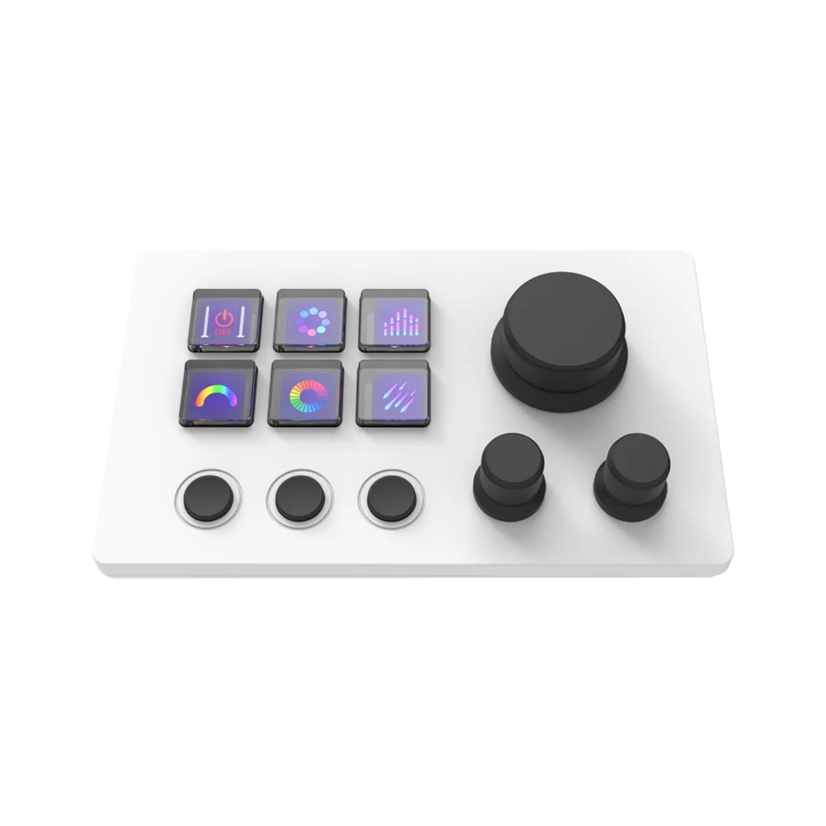 Langlebiges Design für StreamDeck Virtual Keyboard LCD-Taste für Windows/Android/IOS