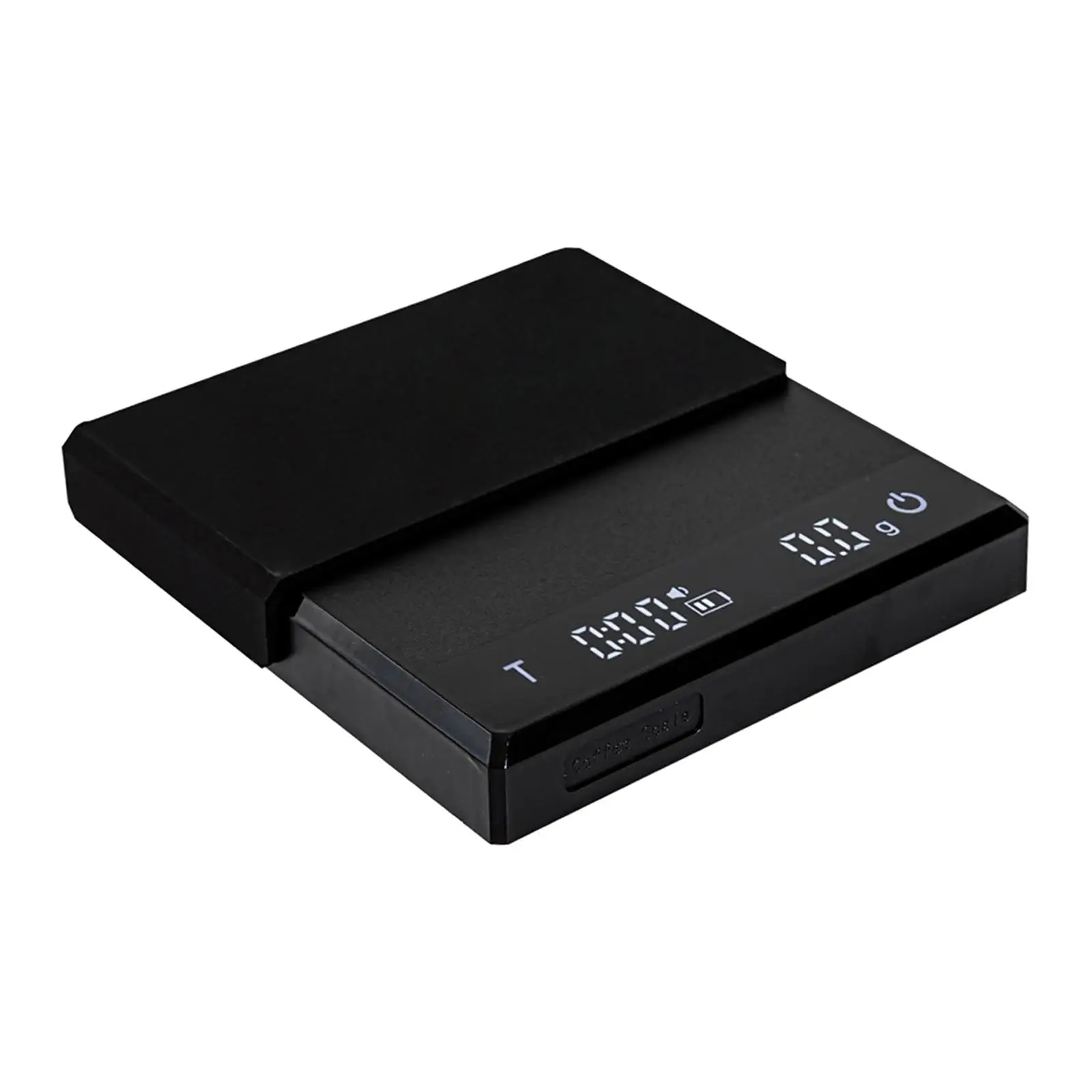 Kitchen Coffee Scale with Timer Portable USB 2000G/0.1G Pour over Drip Coffee Scale Small Food Scale for Kitchen Accessories