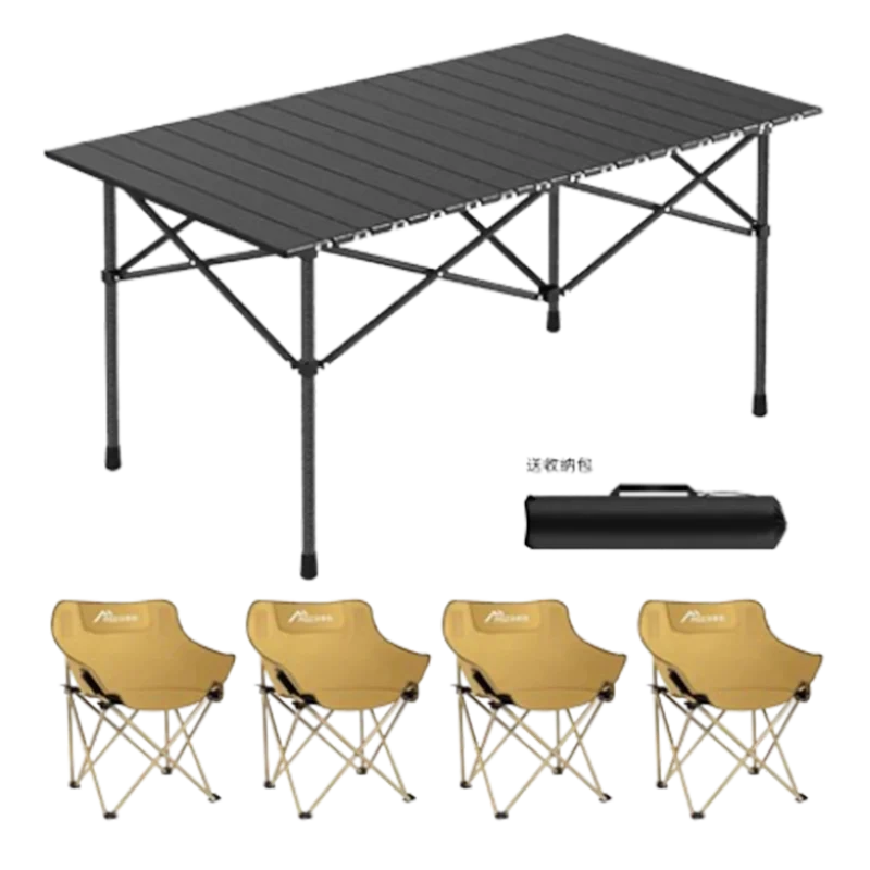 Camping Camp Out Outdoor Table Camping Foldable Iron Art Backrest Beach Chairs Fallow Comfort Silla De Playa Furniture  image 6