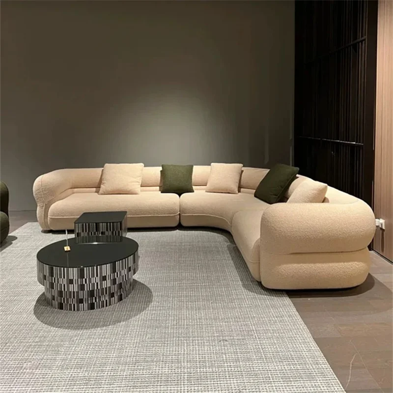 Black Accent Living Room Sofas Nordic Luxury Large Size Vintage Professional Living Room Sofas Waiting Muebles Home Furniture - Image 3