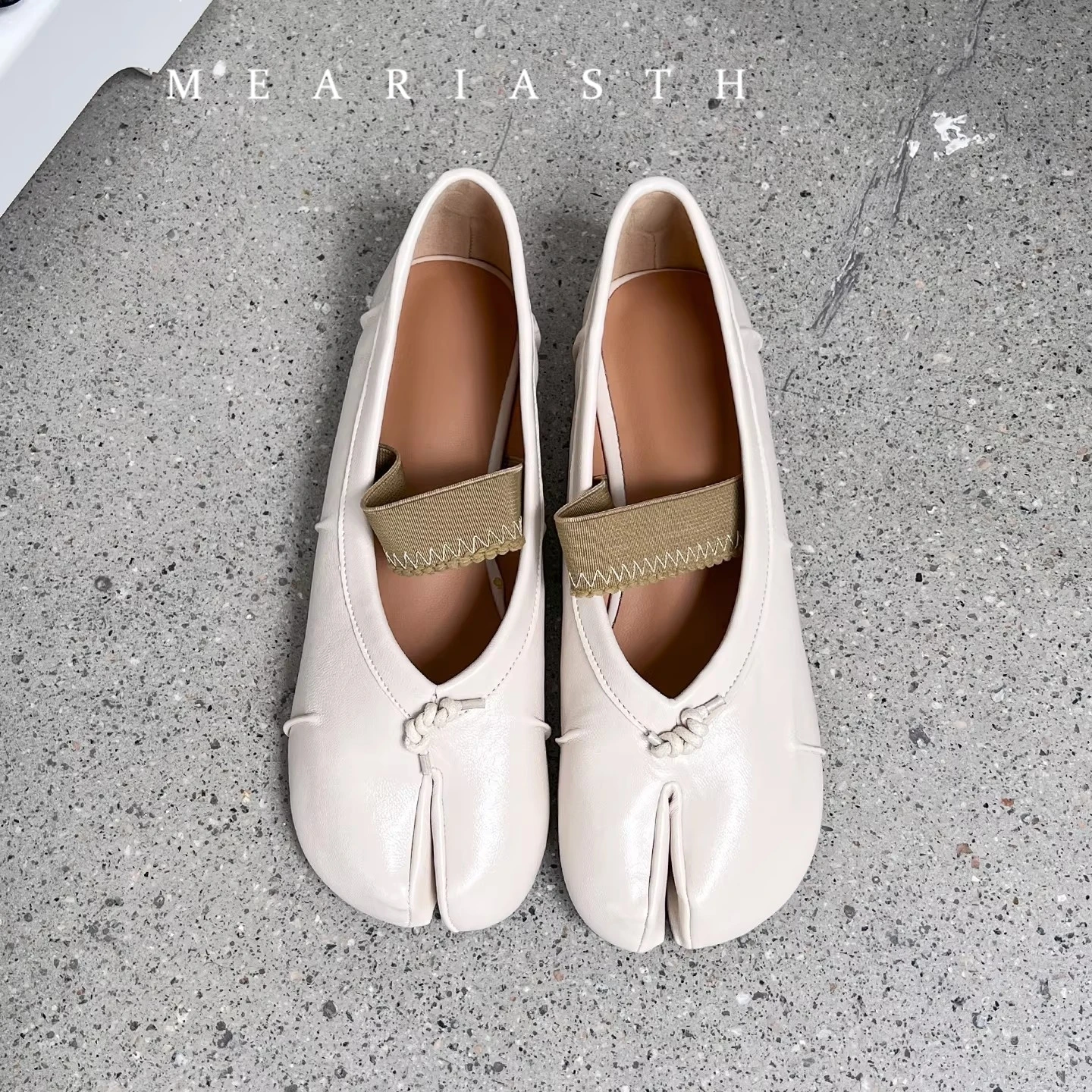 

Casual Flats Shoes Women Fashion Split Toe Female Spring Autumn Single Shallow Mouth Loafers tabi Shoes Mocasines Mujer Zapatos